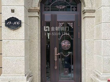 別墅銅門安裝案例