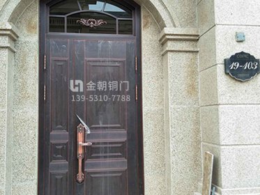 別墅銅門(mén)安裝案例