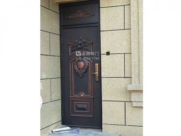 別墅銅門(mén)安裝案例13