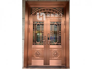 別墅銅門(mén)安裝案例1