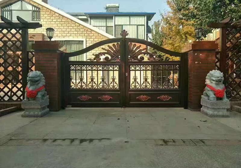 濟(jì)南鋁藝大門，鋁藝大門廠家