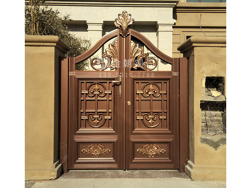 鋁藝大門廠家：鋅鋼護(hù)欄如何安裝?